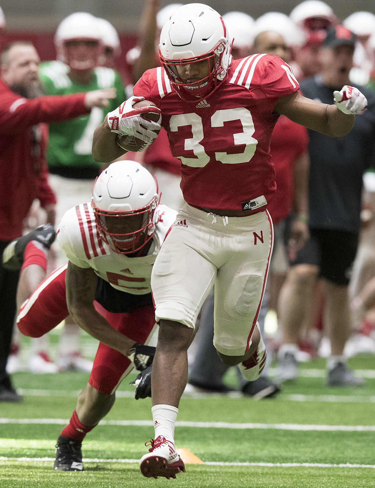 Spring football practice, 3.11.2019